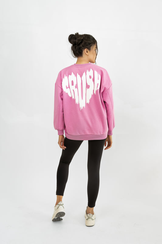 D.N.A. CREWNECK PINK „CRUSH“
