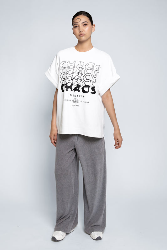 D.N.A Oversize Tričko CHAOS IDENTITY FRONT