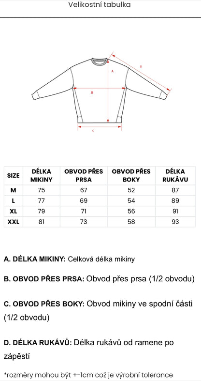 D.N.A Pánská mikina Crewneck