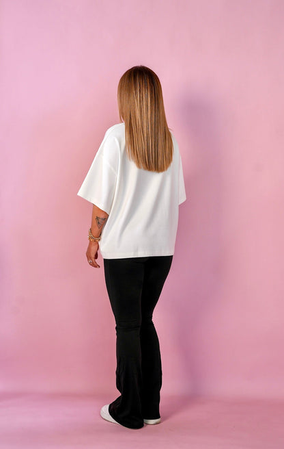 D.N.A Unisex Oversize Tričko LIPS