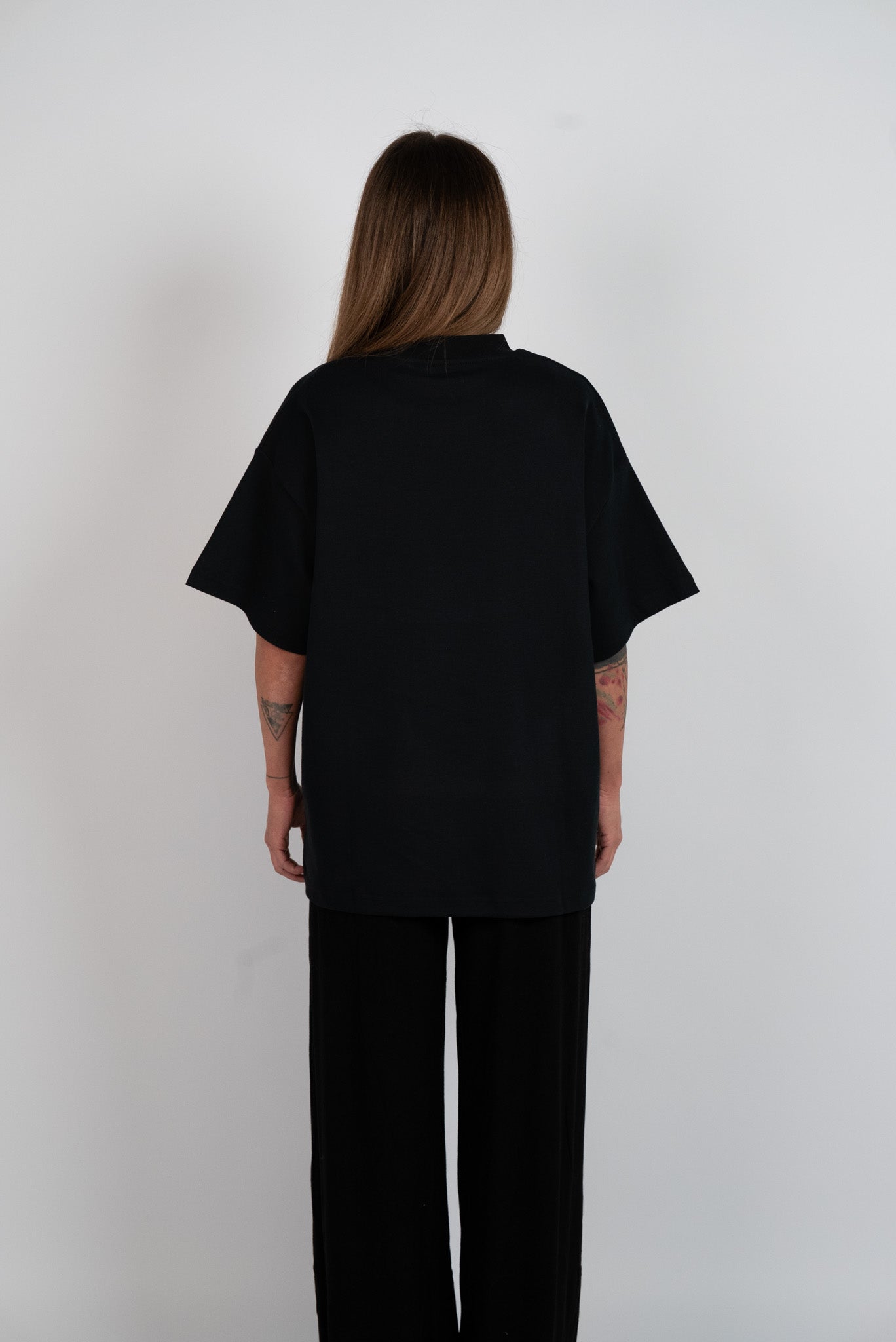 D.N.A Oversize Tričko PUFF Black