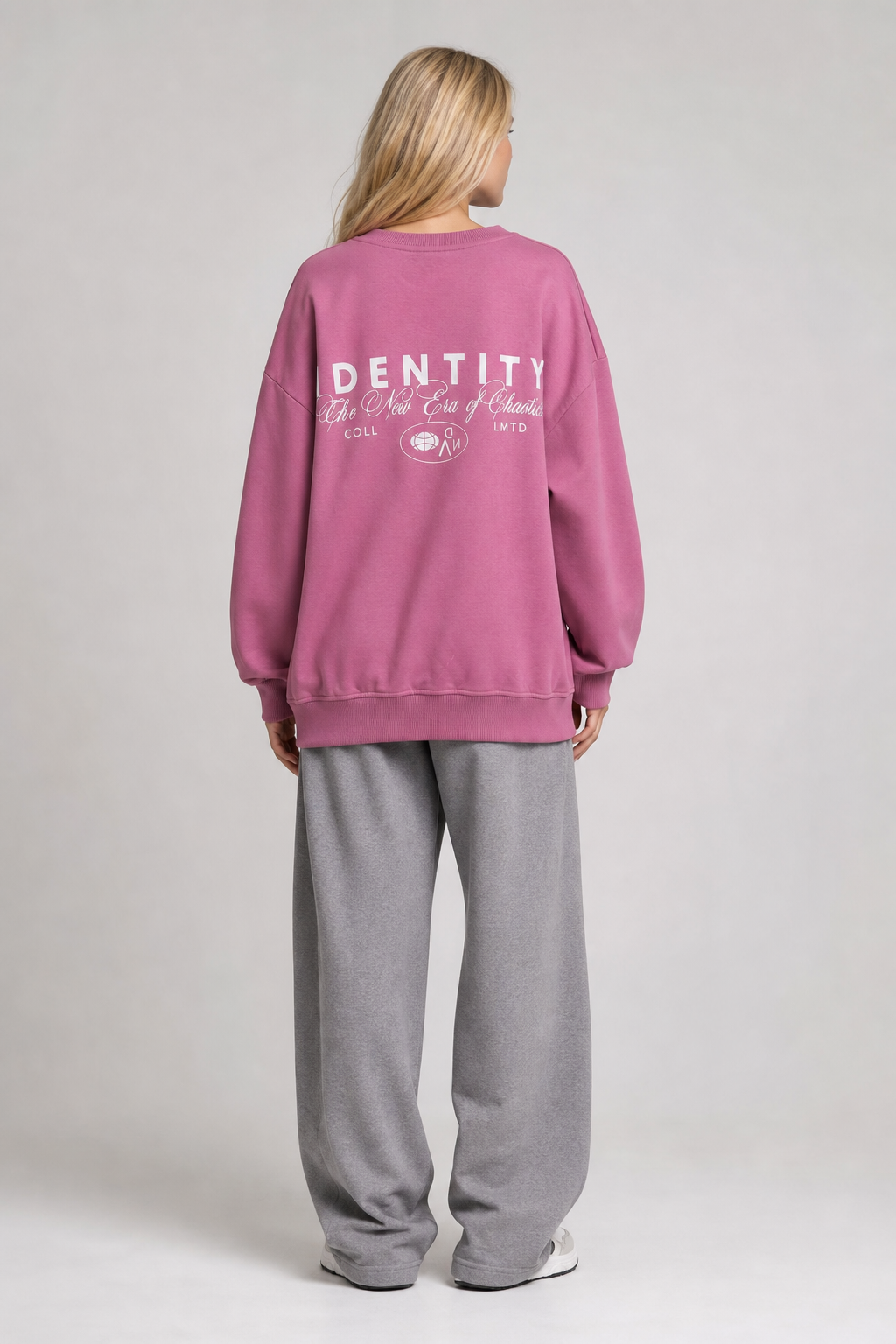 D.N.A. Identity Crewneck – PINK CHAOS