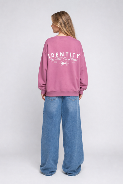 D.N.A. Identity Crewneck – PINK CHAOS