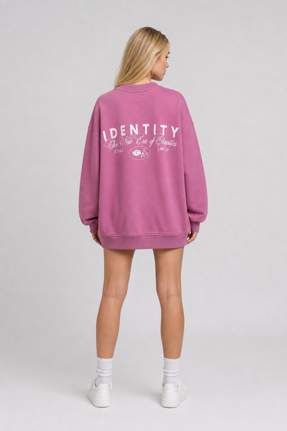 D.N.A. Identity Crewneck – PINK CHAOS