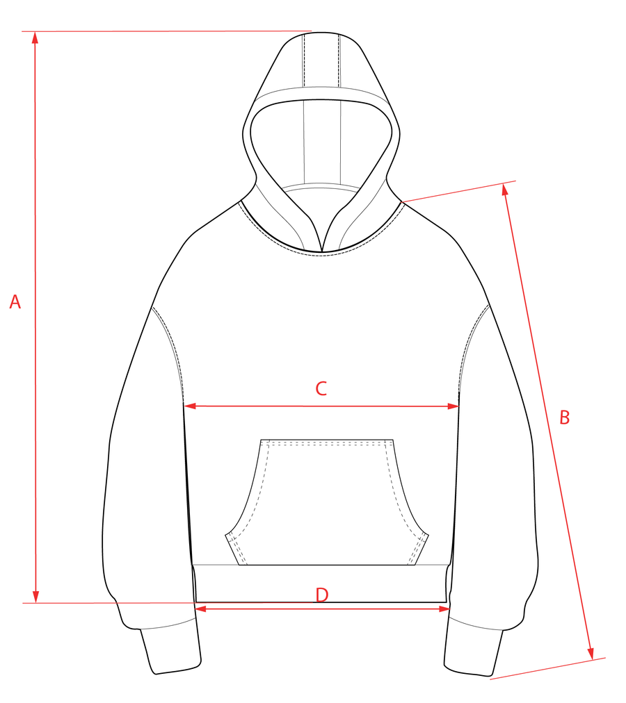 D.N.A CHAOS Oversized Hoodie