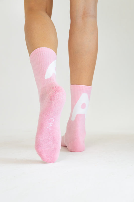 D.N.A 3/4 Froté ponožky  “Candy Pink”