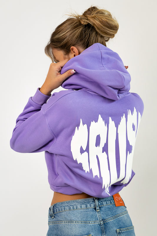 D.N.A. CROP MIKINA „LILA CRUSH“