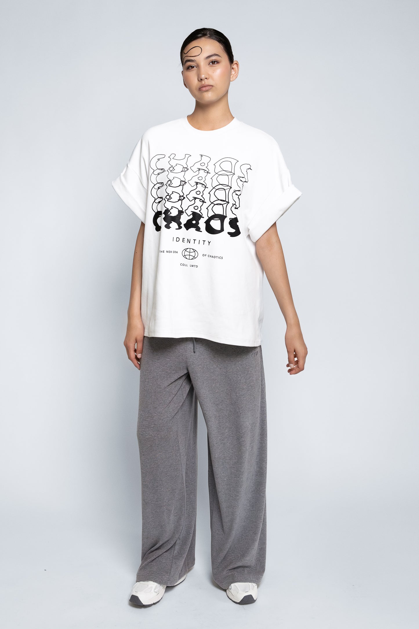 D.N.A Oversize Tričko CHAOS IDENTITY FRONT