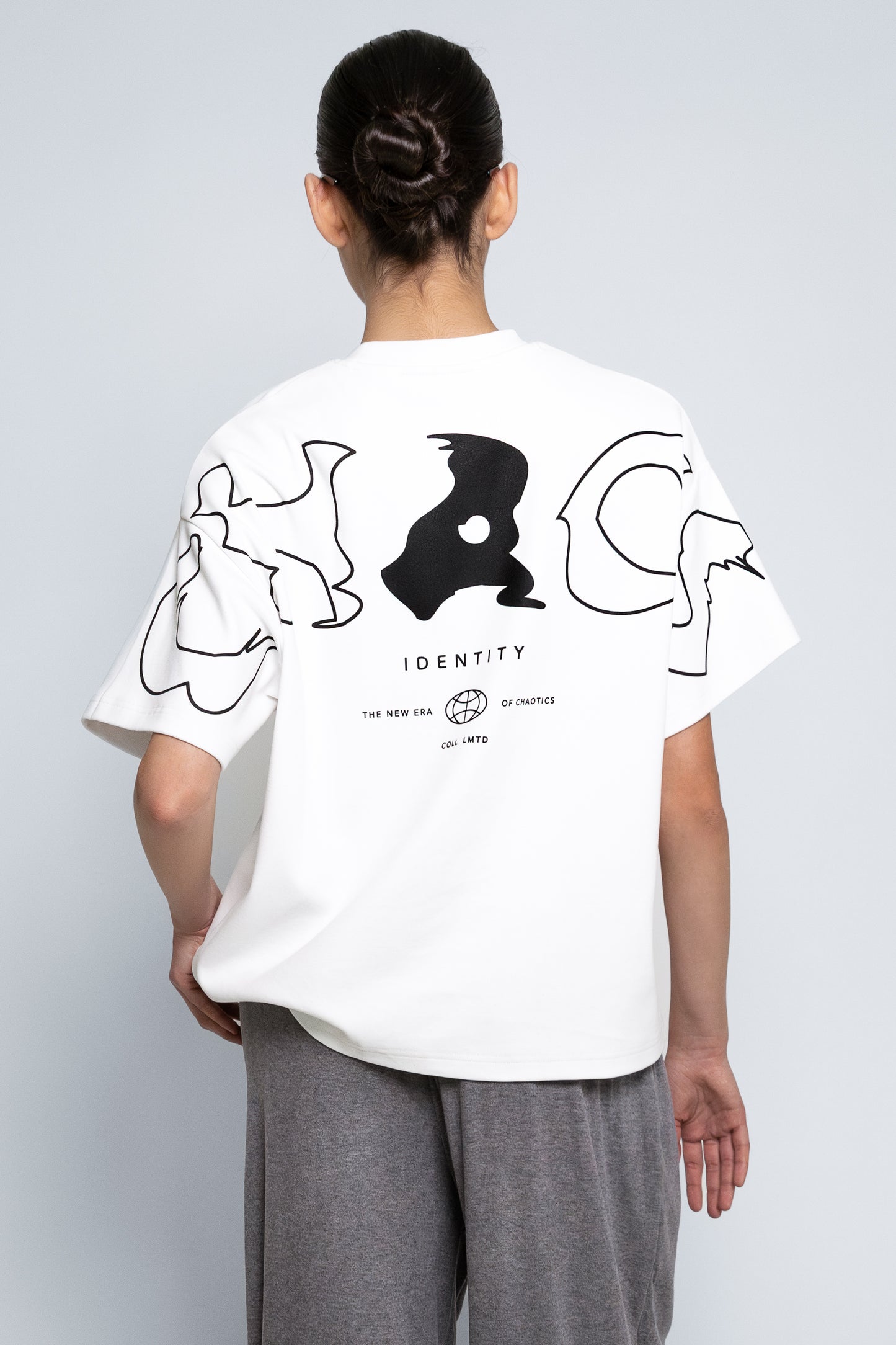 D.N.A Oversize Tričko CHAOS IDENTITY BACK