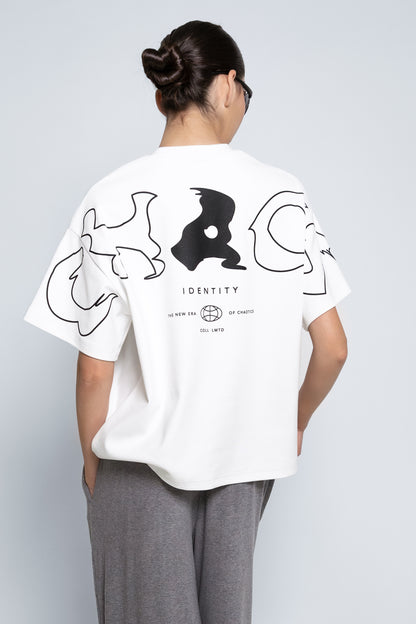 D.N.A Oversize Tričko CHAOS IDENTITY BACK
