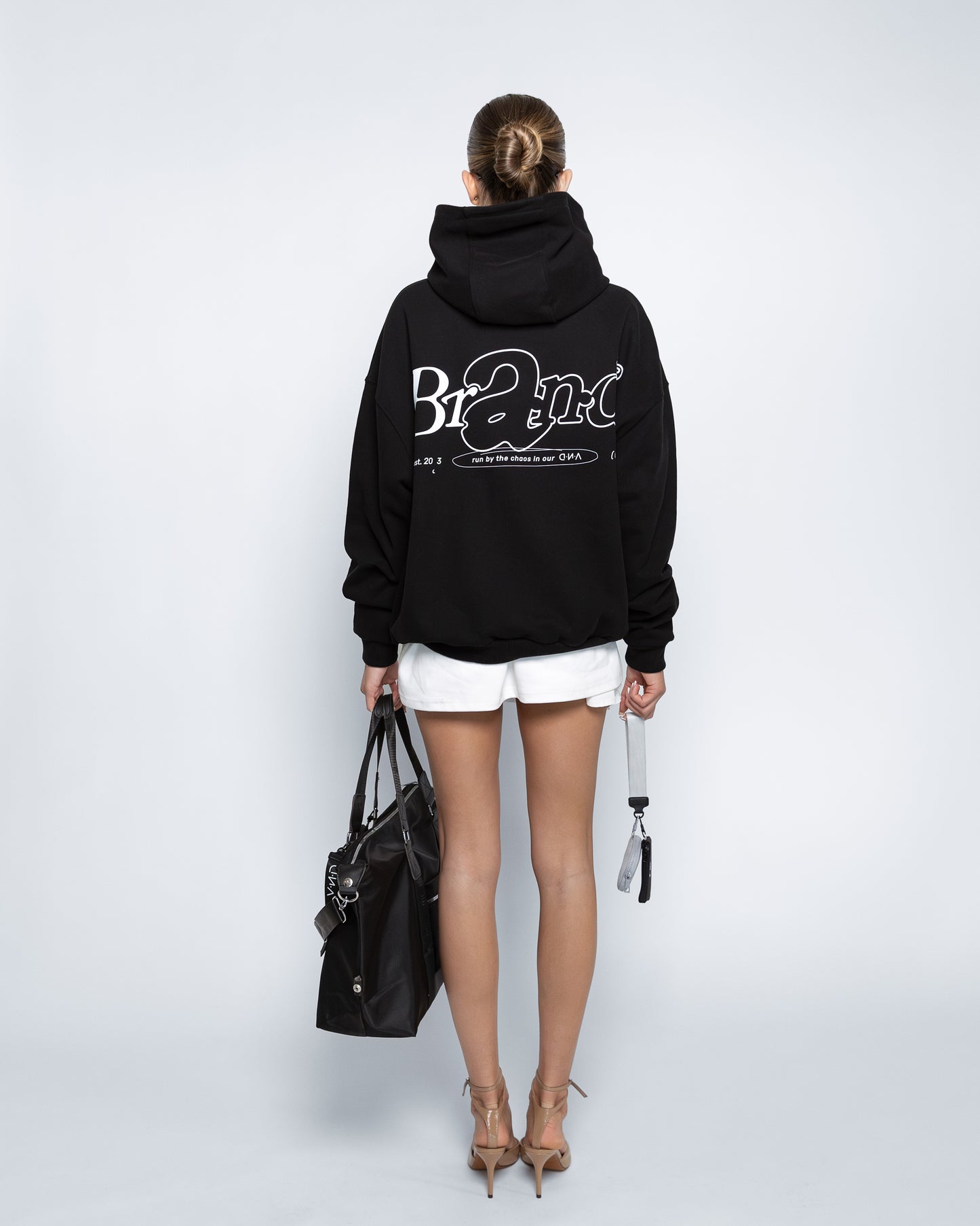 D.N.A CHAOS Oversized Hoodie - Brand