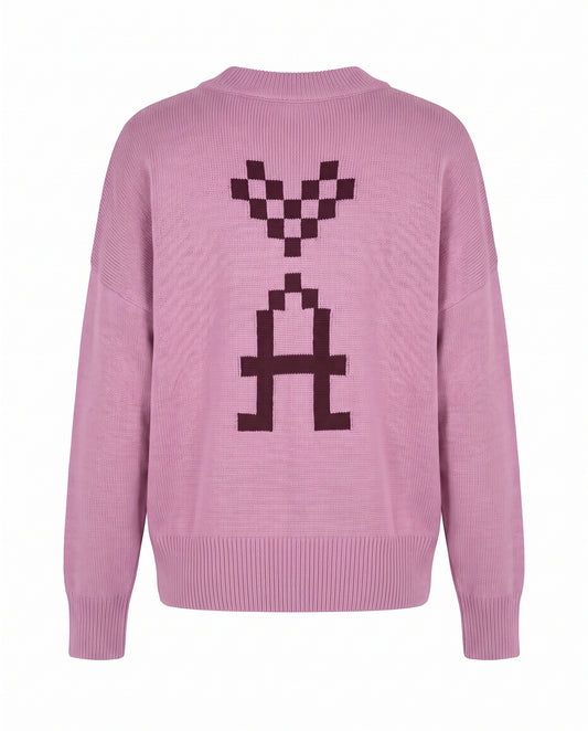 D.N.A. OVERSIZE svetr - Pink